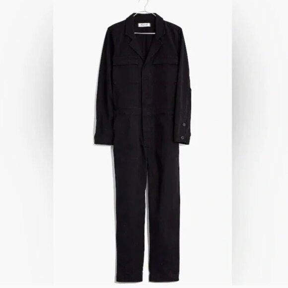 Madewell Signature Overall Jumpsuit in Black - XS - Picture 10 of 10
